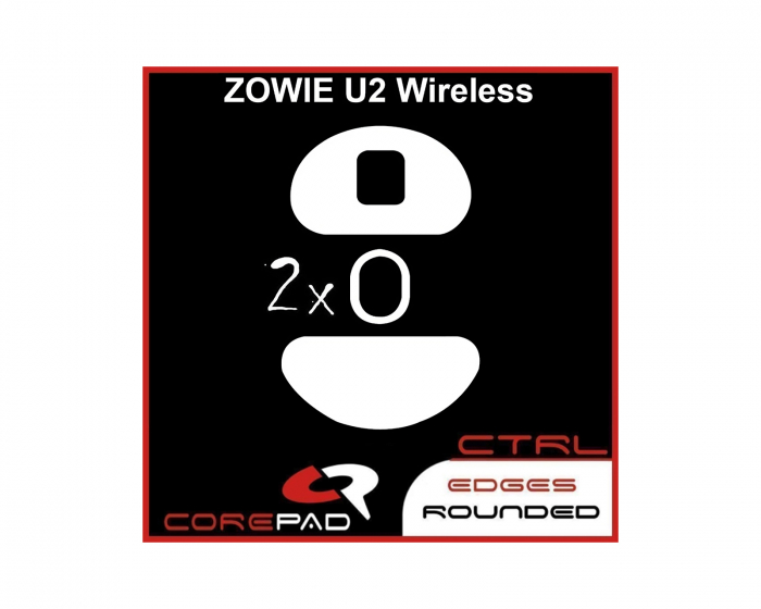 Corepad Skatez CTRL till Zowie U2 Wireless