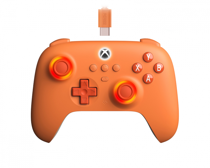 8Bitdo Ultimate C Wired Controller Xbox Hall Effect Edition - Orange