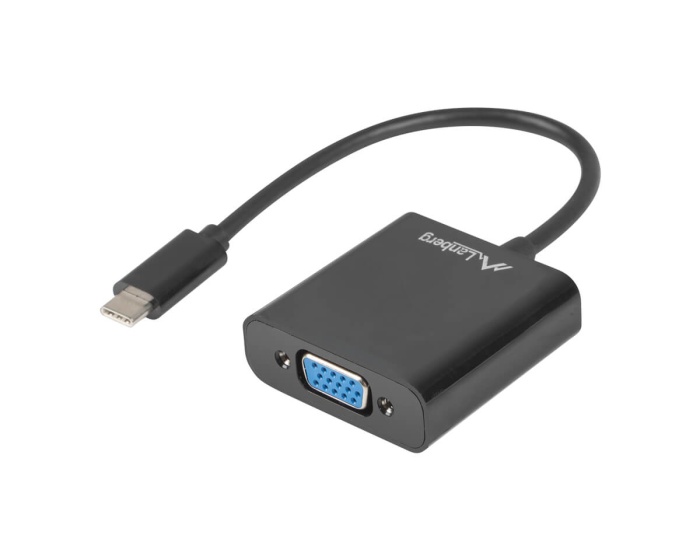 Lanberg USB-C 3.1 Hane till VGA Hona Adapter