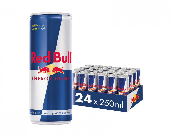 Red Bull 24x Energidryck, 250 ml, Original