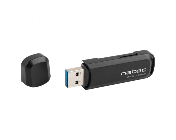Natec Scarab 2 Minneskortläsare SD/MICRO SD USB 3.0 - Svart