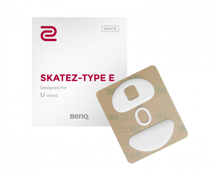 ZOWIE by BenQ Skatez - Type E till Zowie U2 - Vit