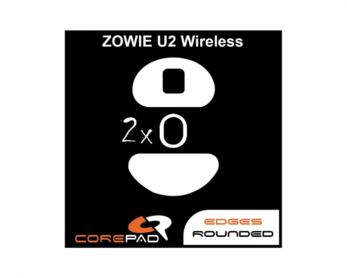 Corepad Skatez PRO till Zowie U2 Wireless
