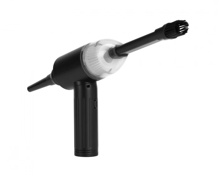 MaxGaming AirBlow Pro 2-in-1 – Dammsugare & Tryckluft - Svart