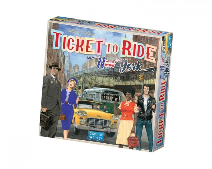 - Ticket To Ride New York - Brädspel (Nordisk)