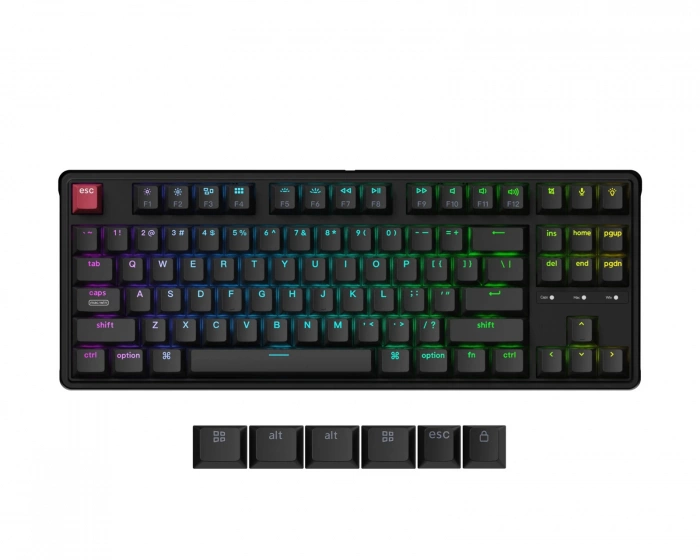 Keychron C3 Pro 8K QMK ISO Mekaniskt Tangentbord [K Super Brown]
