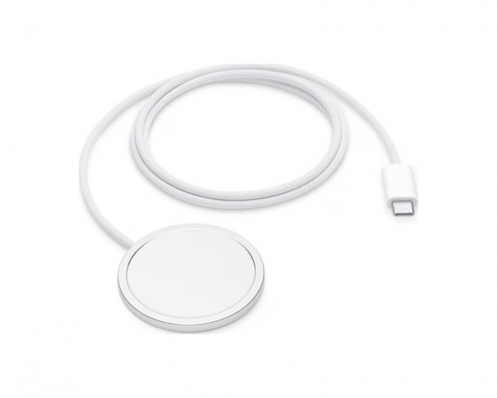 Apple MagSafe 25W Laddare - Trådlös Laddningsplatta - 2 Meter