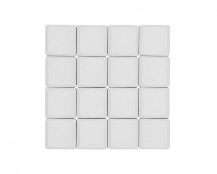 Tai-Hao THT Doubleshot PBT Shine-through Low-Profile 18-Key - Choc V1 - Vit