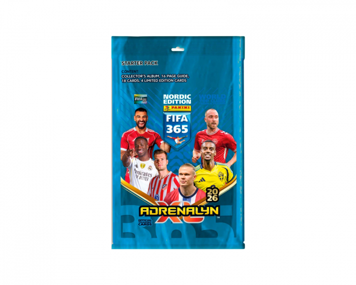 Panini FIFA 365 AdrenXL 2026 Startpaket - Fotbollskort