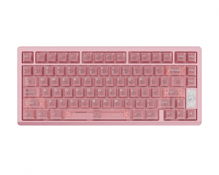 Chilkey Slice75 HE Gaming Tangentbord ANSI - Rosa