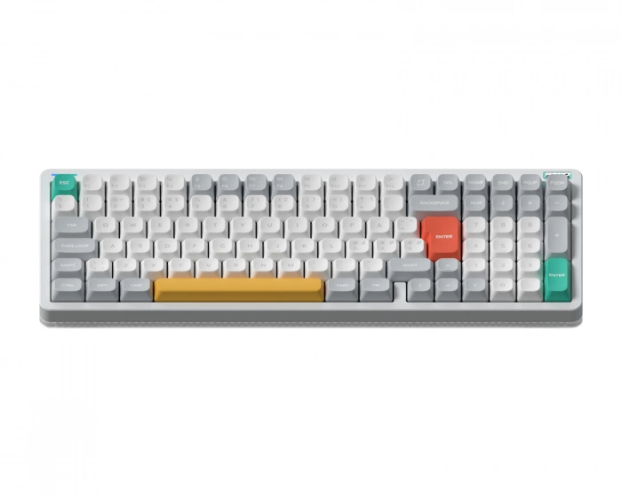 NuPhy Halo96 V2 Trådlöst Tangentbord – Ionic White [Raspberry Switch]