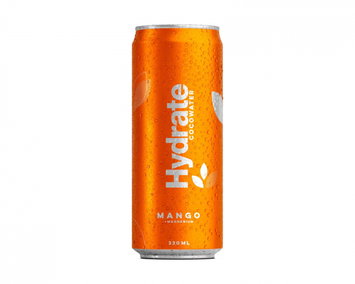 Hydrate Sparkling Cocowater 330ml Mango (Inkl. pant)