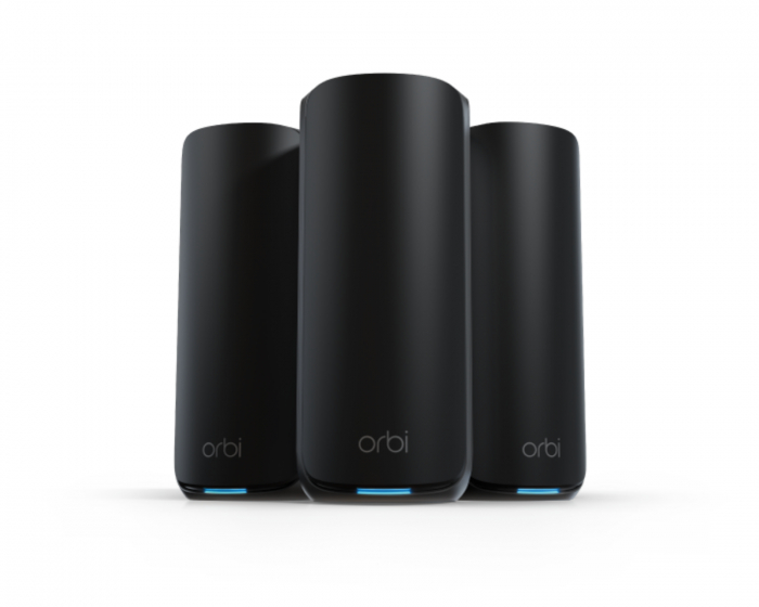 Netgear Orbi 870 Series Tri-Band WiFi 7 Mesh 3-Pack - Svart