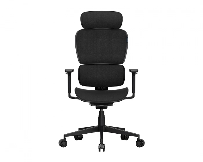 MaxMount SpineX Pro Ergonomisk Kontorsstol i Tyg - Svart