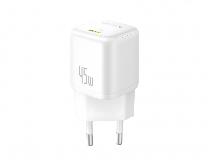 Baseus PicoGo GaN Snabbladdare 1C 45W - Vit
