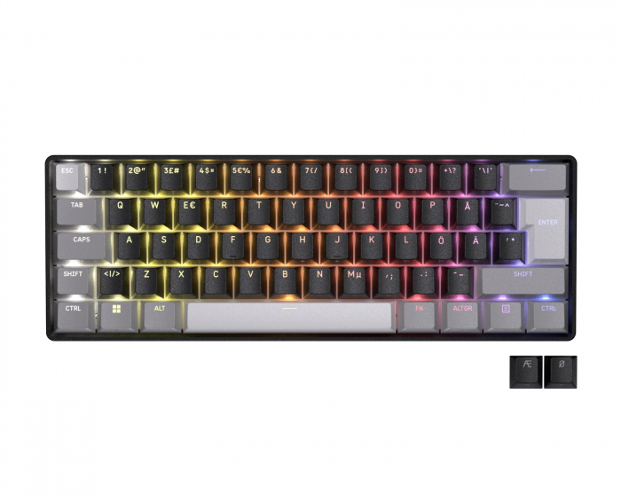Corsair CLIPPER PRO MINI 60 HE Gamingtangentbord [MGX HYPERDRIVE] - Svart