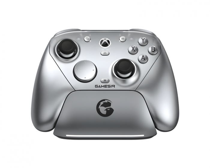 GameSir G7 PRO HE Tri-Mode Trådlös Handkontroll - Semi Silver