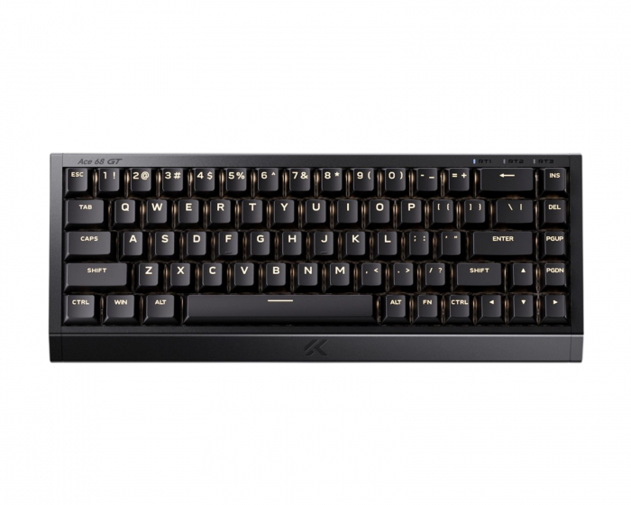 MCHOSE Ace 68 GT Hall Effect Magnetiskt Gamingtangentbord ANSI - Black Gold