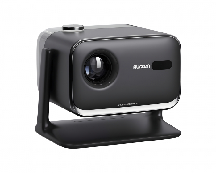 Aurzen BOOM Mini Google TV Smart Projektor - Svart