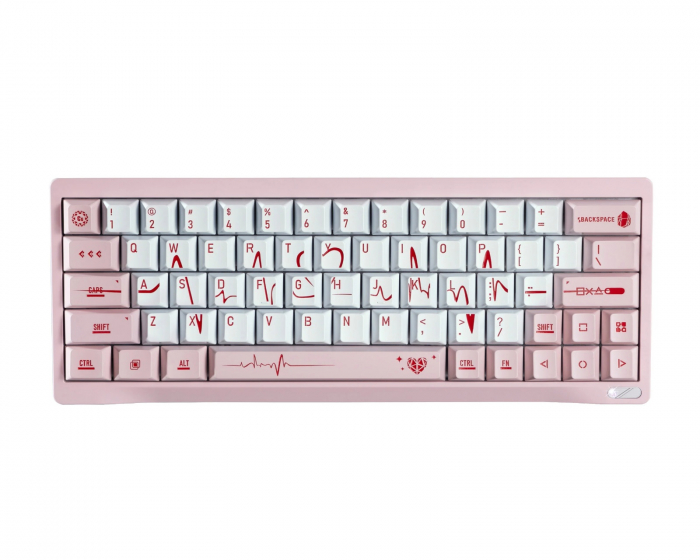 Chilkey SF60 HE Gaming Tangentbord ANSI - Star Diamond Pink [WS Poseidon]