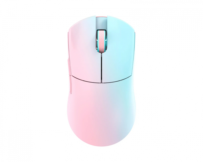WLMouse Huan Stainless Magnesium Alloy Trådlös Gamingmus - Blå/Rosa