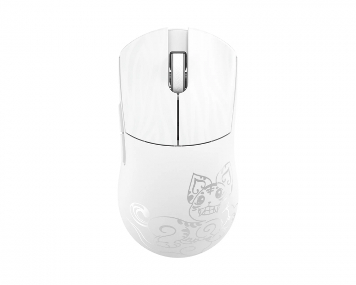 WLMouse Huan x Xi'an Museum Magnesium Trådlös Gamingmus - Vit/Silver - Limited Edition