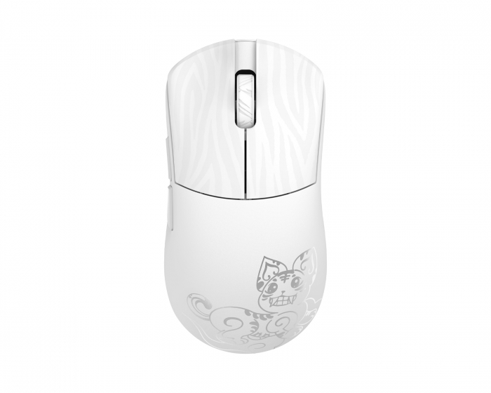 WLMouse Huan M x Xi'an Museum Magnesium Trådlös Gamingmus - Vit/Silver - Limited Edition