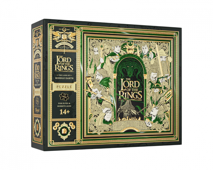  Lord of the Rings Multidimensionellt pussel (1000 bitar)