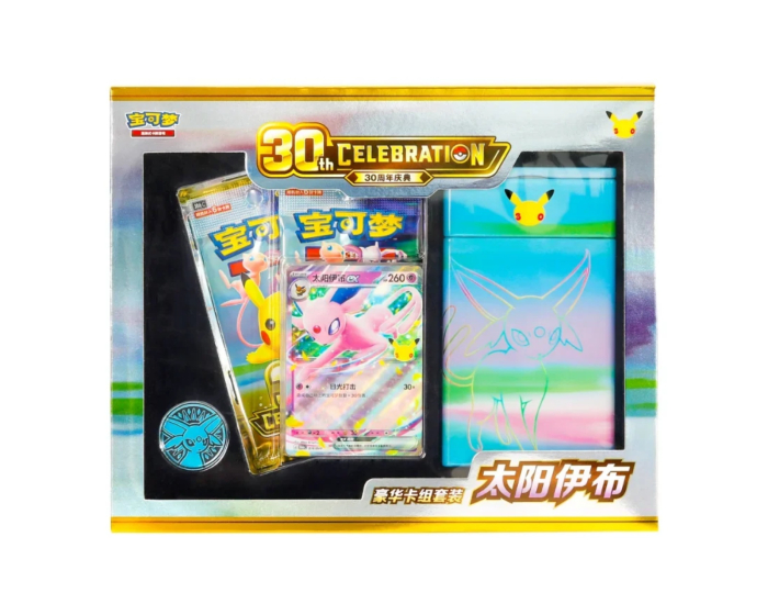 Pokémon 30th Celebration Premium Deck Set Espeon (Förenklad kinesiska)