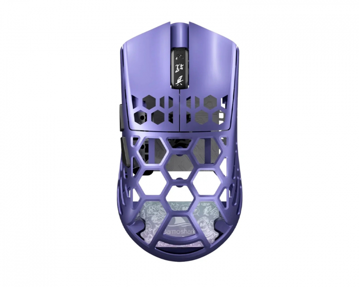 Darmoshark M2 Pro Trådlös Gamingmus - Lila