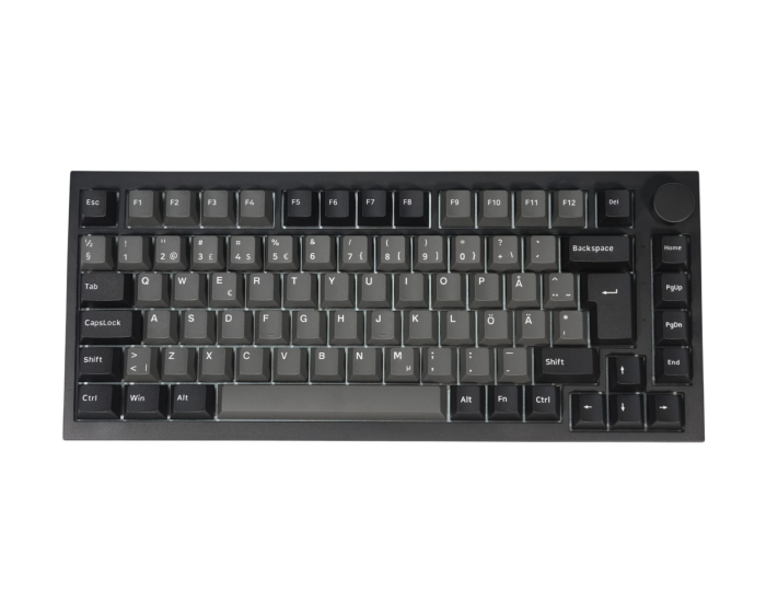 Akko 5075 V5 HE Black & Silver Trådlöst Tangentbord [Prism Magnetic]
