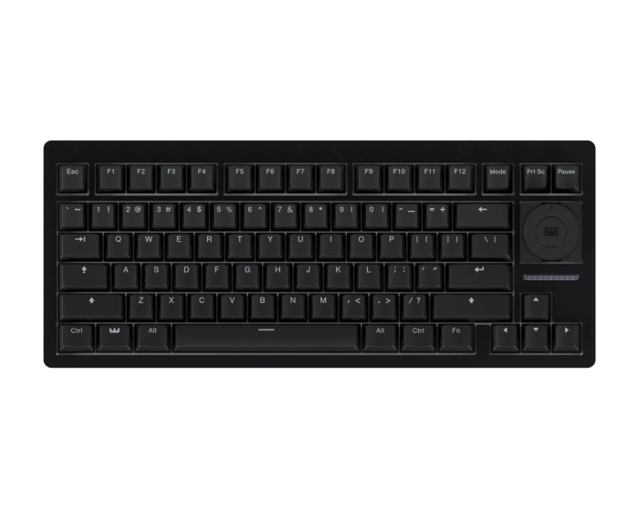 Wooting 80HE+ Tangentbord - Zinc Alloy Black [Lekker Tikken] - ANSI