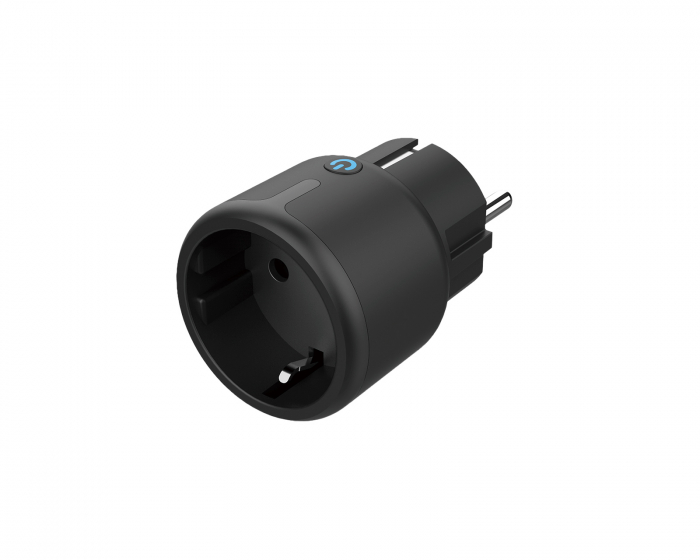 Deltaco Smart Home Mini Smart Plug - WiFi, Timer - Svart (DEMO)