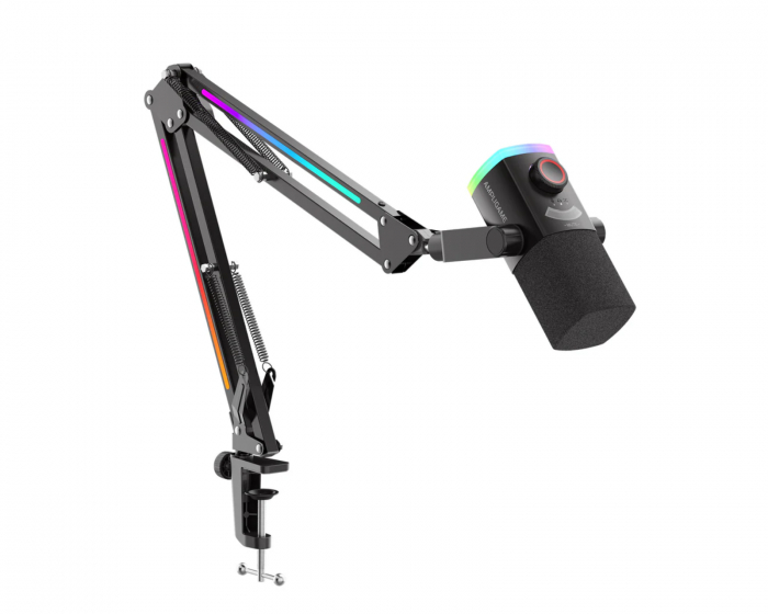 Fifine AmpliGame AM8PROT Mikrofon med bomarm - Svart (DEMO)