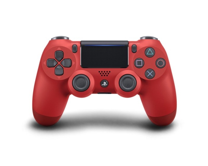 Sony Dualshock 4 Trådlös PS4 Kontroll v2 - Magma Red (Refurbished)