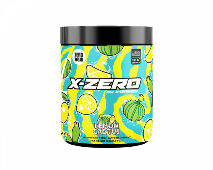 X-Gamer X-Zero Lemon Cactus - 100 Serveringar