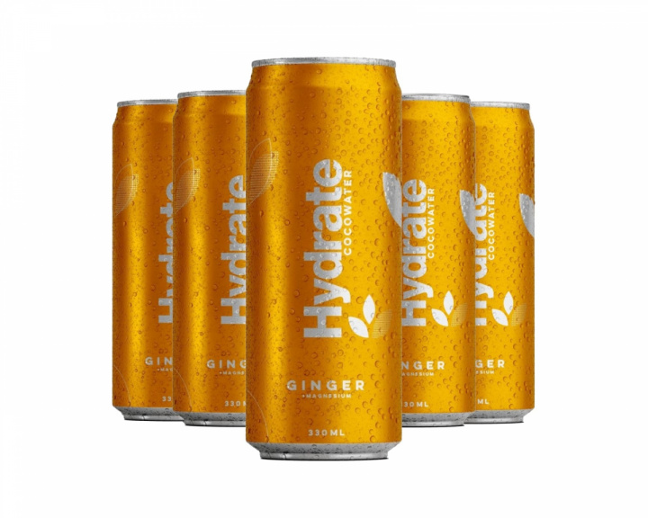  Sparkling Cocowater Ginger 24 x 330ml (Inkl. pant)