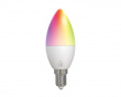 RGB LED Lampa E14 C37 WiFi 4.9W, RGB