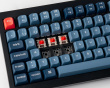 V6 Max QMK ISO Trådlöst Mekaniskt Tangentbord [Gateron Jupiter Banana]