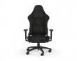TC100 Relaxed Gamingstol - Tyg (Svart)