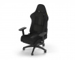 TC100 Relaxed Gamingstol - Tyg (Svart)