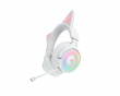 Kraken Kitty V3 PRO Trådlöst Gaming Headset - Vit