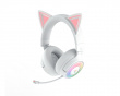 Kraken Kitty V3 PRO Trådlöst Gaming Headset - Vit
