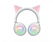 Kraken Kitty V3 PRO Trådlöst Gaming Headset - Vit