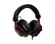 Aria Gaming Headset - Röd