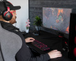 Aria Gaming Headset - Röd
