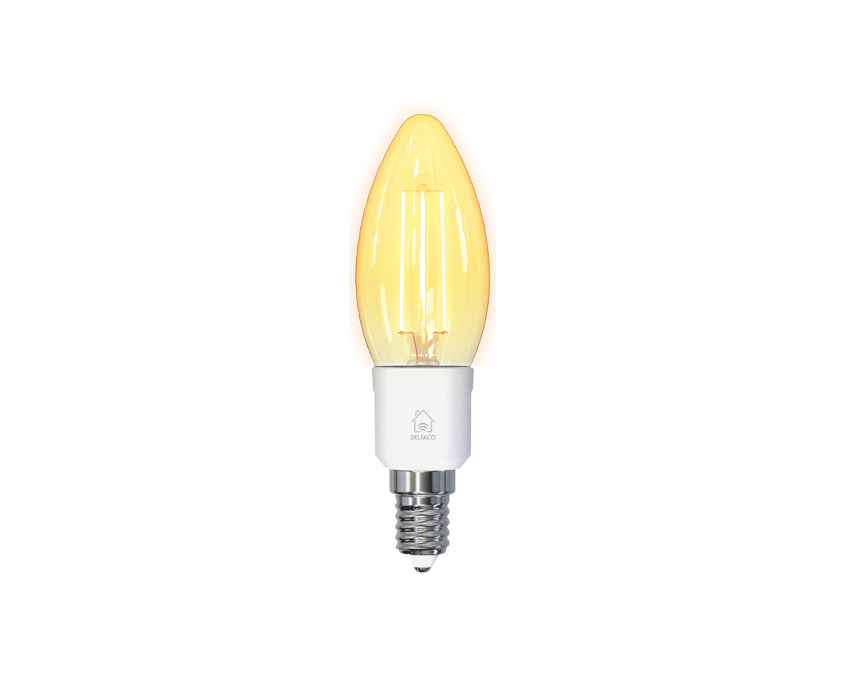 PHILIPS HUE W FILAMENT SMARTLAMPA CANDLE E14 2PK