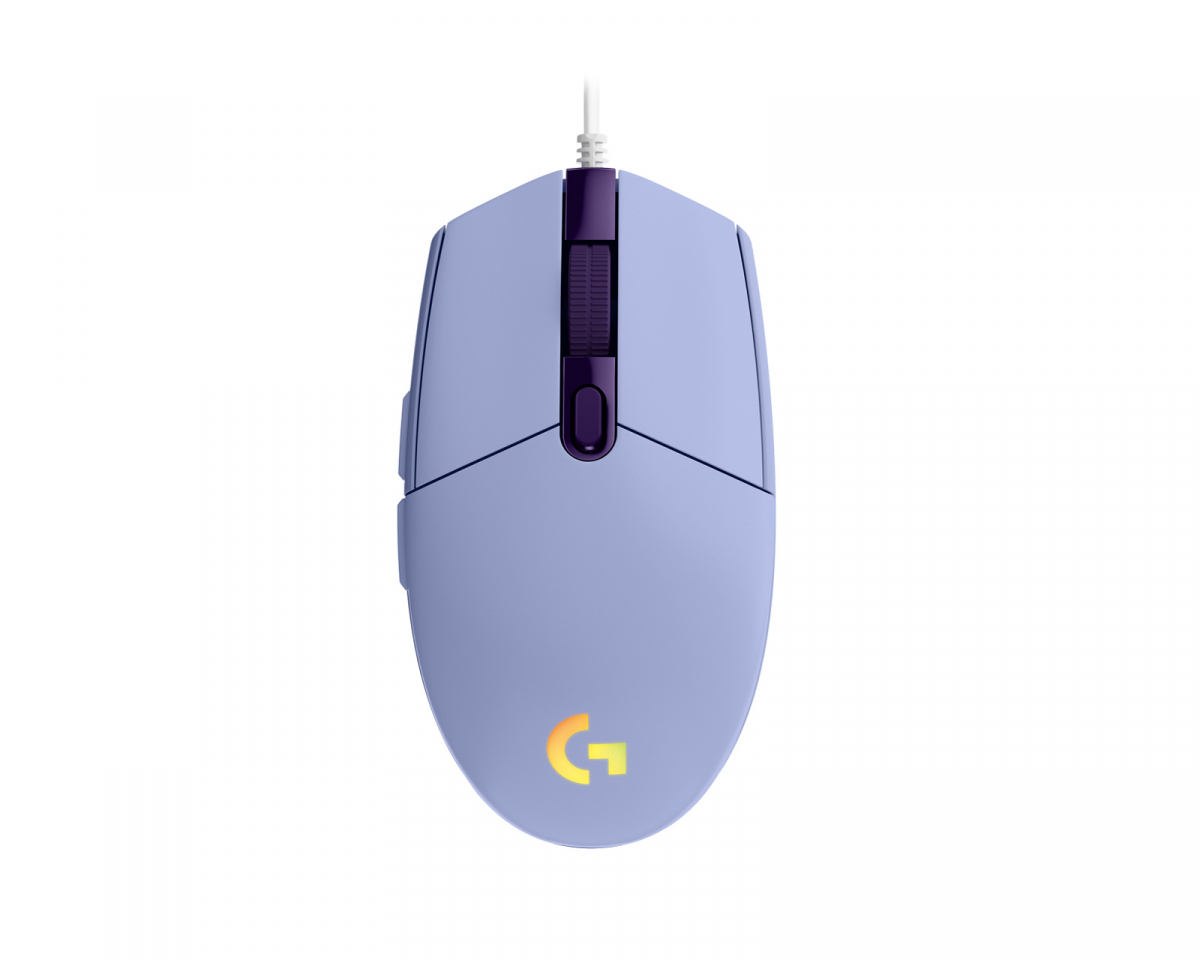 Logitech G203 Lightsync Gamingmus - Lilac