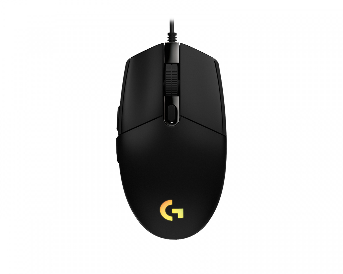 Logitech G203 Lightsync Gamingmus Svart