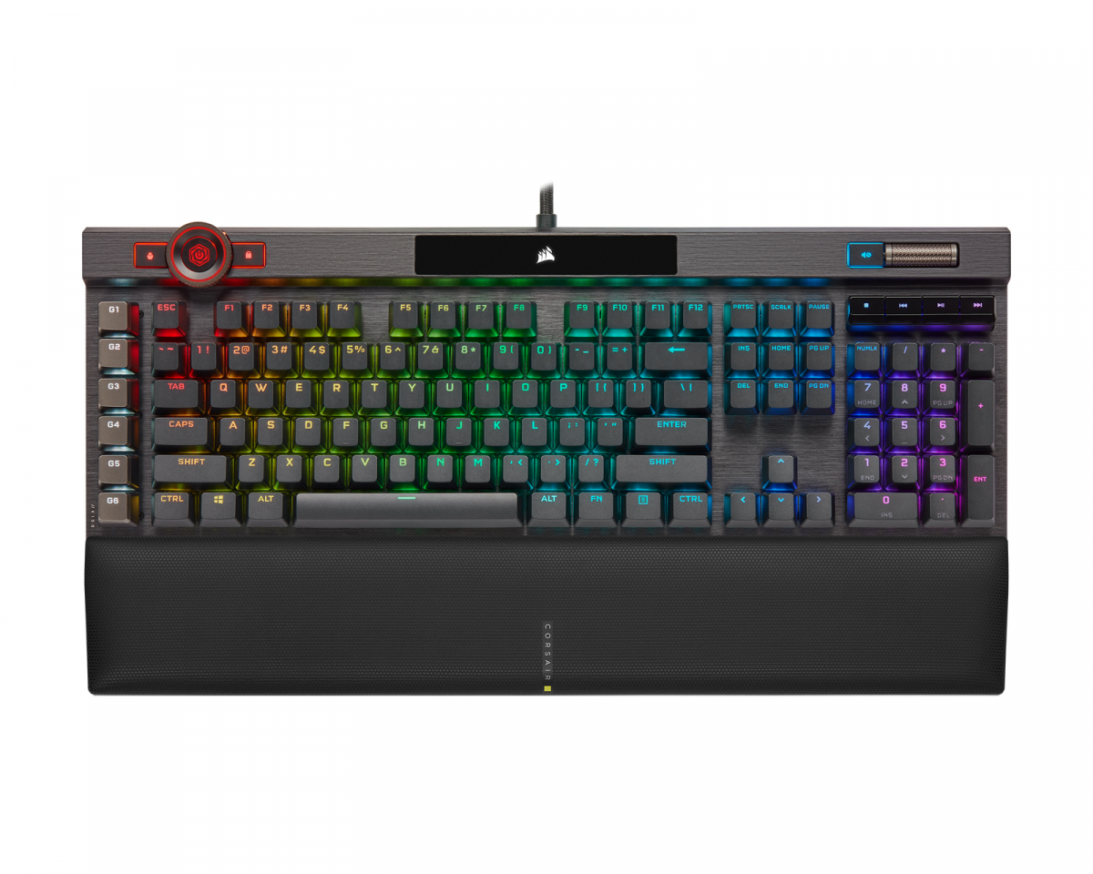 Corsair OPX K100 Mekaniskt Tangentbord RGB Opto-Mechanial